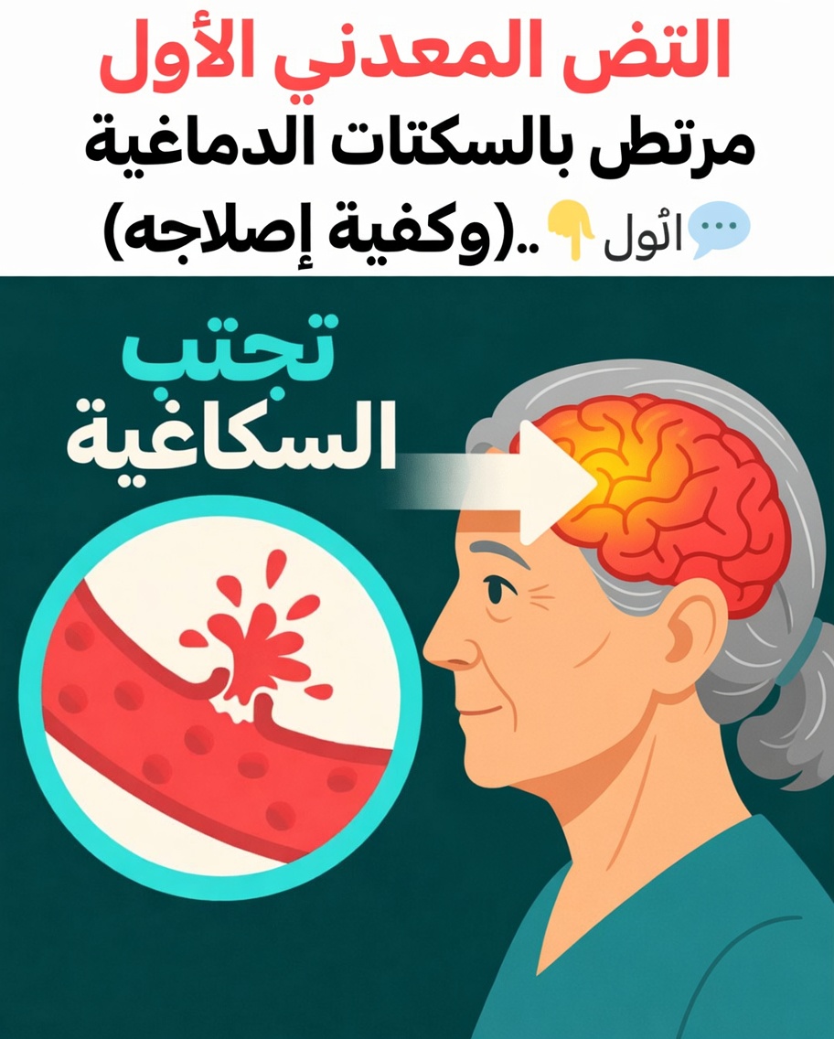 نقص المعدن رقم 1 المرتبط بالسكتات الدماغية (وكيفية علاجه)