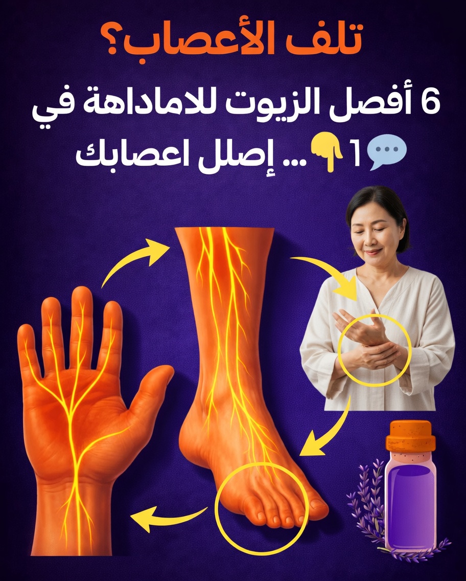 تلف الأعصاب؟ أفضل 6 زيوت للمساعدة في إصلاح أعصابك