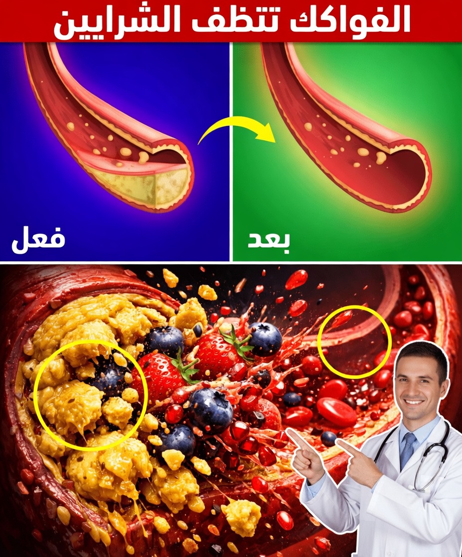 ما هي أفضل الفواكه لتنظيف الأوعية الدموية والحفاظ على صحة القلب كل يوم؟