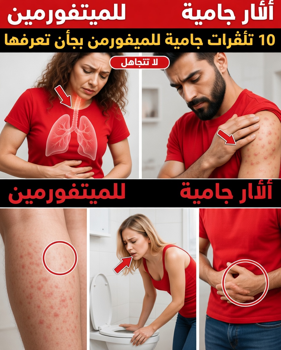 10 آثار جانبية للميتفورمين لا يتوقع كثير من المرضى ملاحظتها بعد سنوات من الاستخدام اليومي