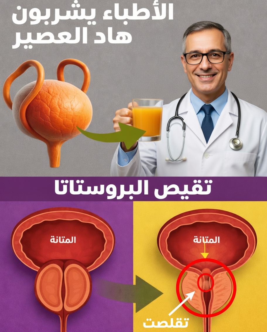 مشروب صباحي واحد يجب أن يعرفه الرجال فوق سن الخمسين لراحة البروستاتا