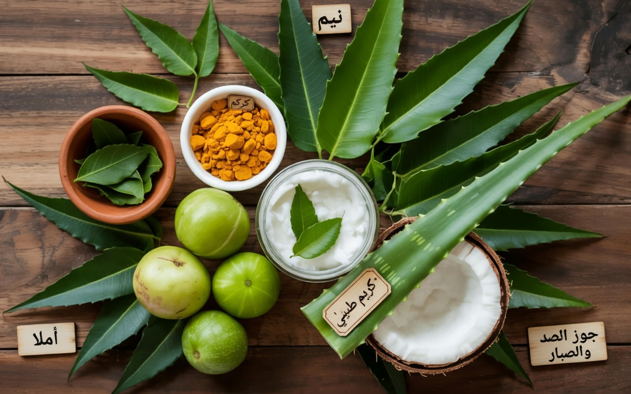 اكتشفي كيف يدعم مزيج الصبار الطبيعي وزيت جوز الهند روتينك اليومي لبشرة مشرقة