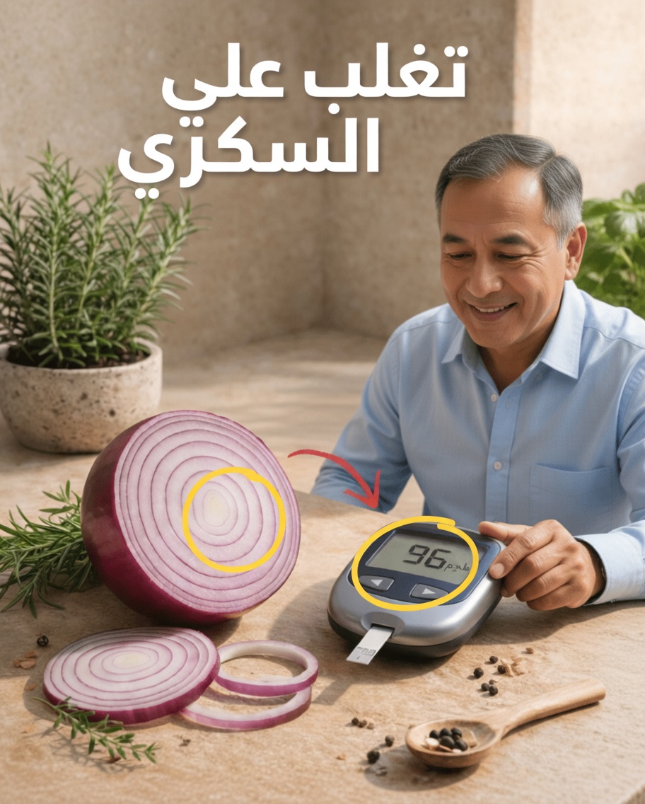 كيف يمكن للبصل الأرجواني أن يدعم توازن سكر الدم الصحي بهذه الوصفة اليومية البسيطة