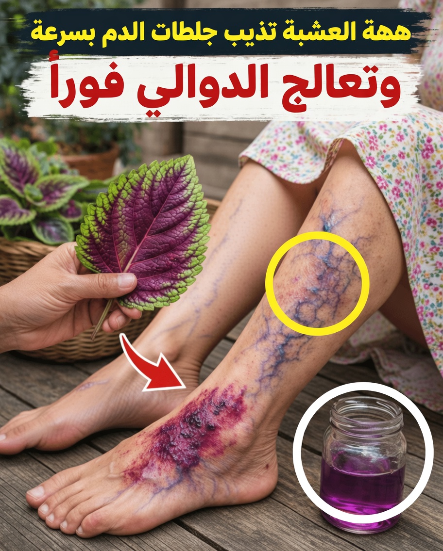 هل يمكن للنباتات اليومية دعم الدورة الدموية في ساقيك ومساعدتك على تجنّب ذلك الشعور بالثقل بعد سن الأربعين؟