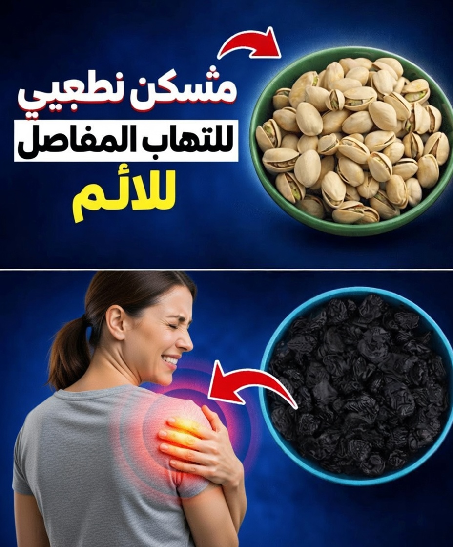 تناوَل هذه الفواكه المجففة الثلاثة قبل النوم لطرد الالتهاب وتخفيف آلام التهاب المفاصل بسرعة