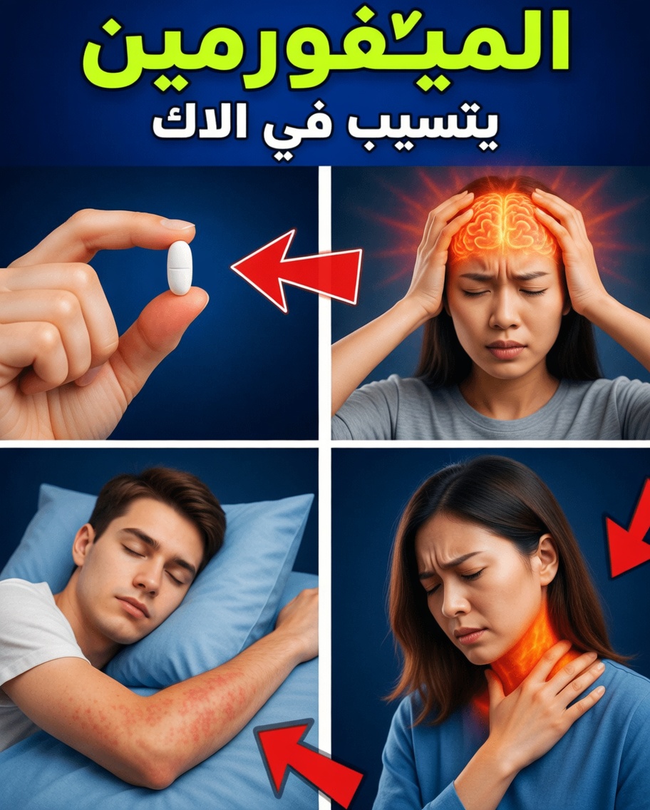 10 آثار جانبية غير متوقعة للميتفورمين لا يتوقع الكثير من المرضى ملاحظتها بعد الاستخدام طويل الأمد