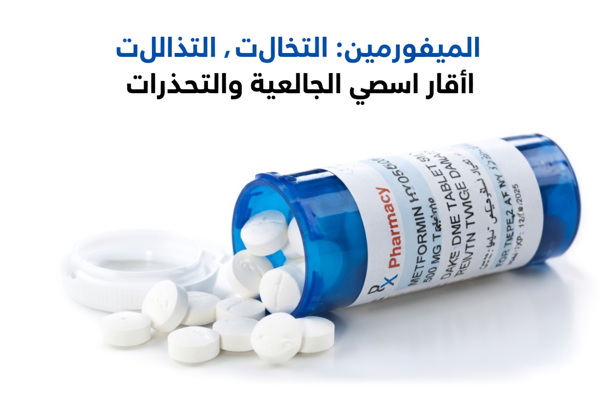 10 آثار جانبية غير متوقعة للميتفورمين لا يتوقع الكثير من المرضى ملاحظتها بعد الاستخدام طويل الأمد