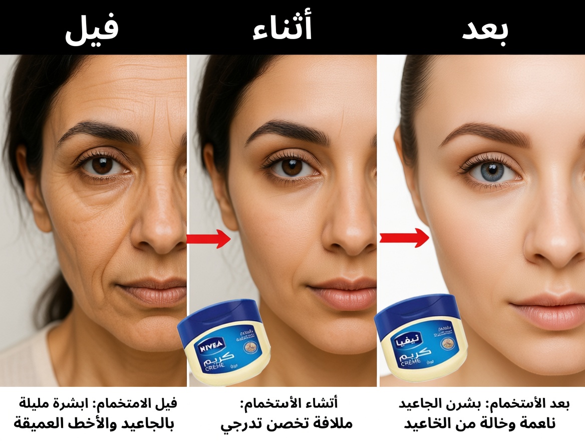 خدعة الفازلين لتبدو أصغر بعشر سنوات