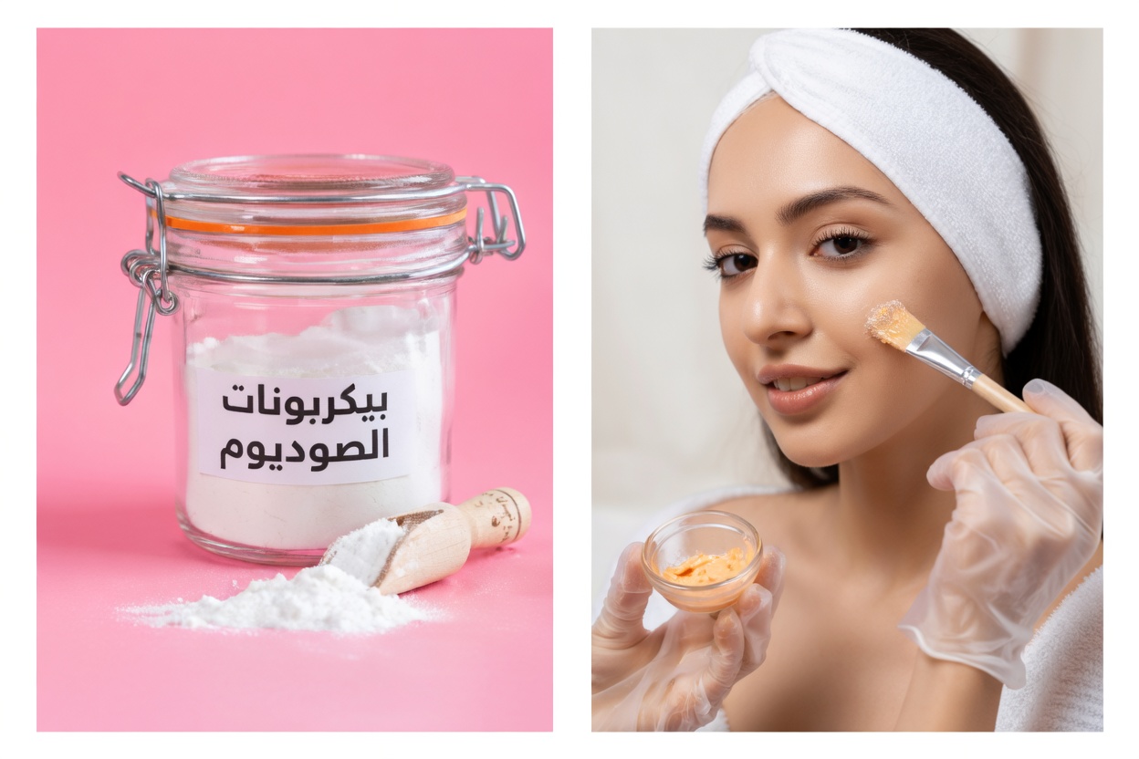 كريم صودا الخبز الليلي؟ الطقس المنزلي اللطيف الذي يستخدمه الكثيرون لبشرة أكثر نعومة وإشراقًا