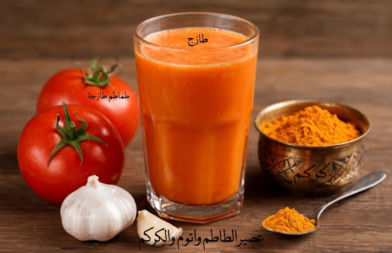 بروستات كالجديدة في 3 أيام فقط: خفّف التهاب البروستاتا بهذا المشروب من الطماطم والثوم