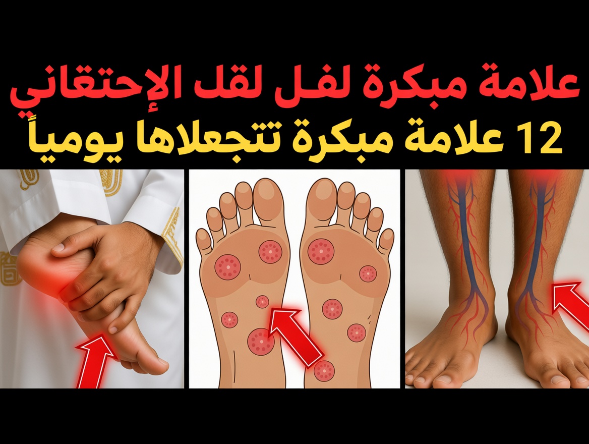 ١٢ عرضًا مهمًا لفشل القلب الاحتقاني قد تظهر في ساقيك وقدميك