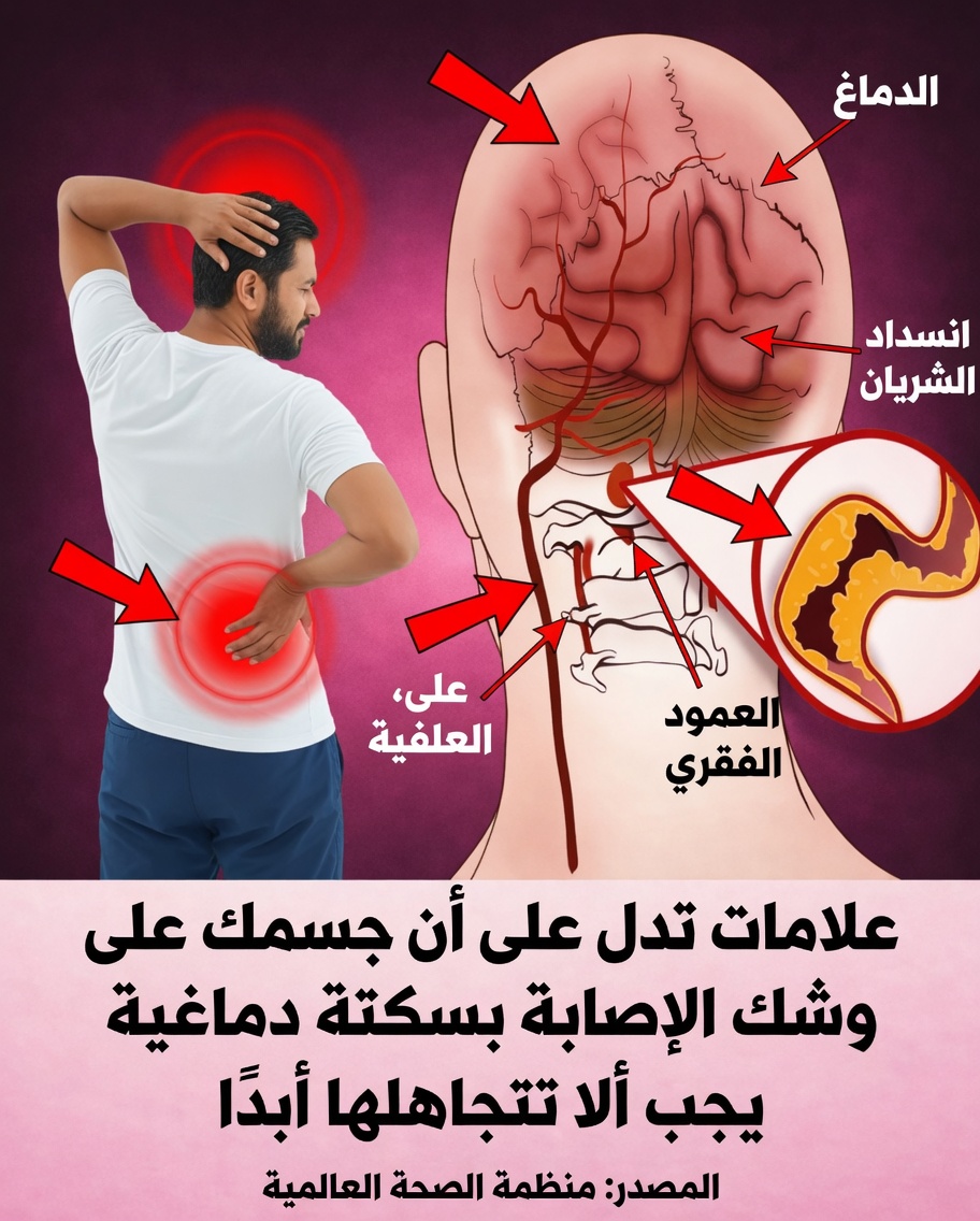 10 علامات مبكرة للسكتة الدماغية يجب على الجميع معرفتها لاتخاذ إجراء سريع