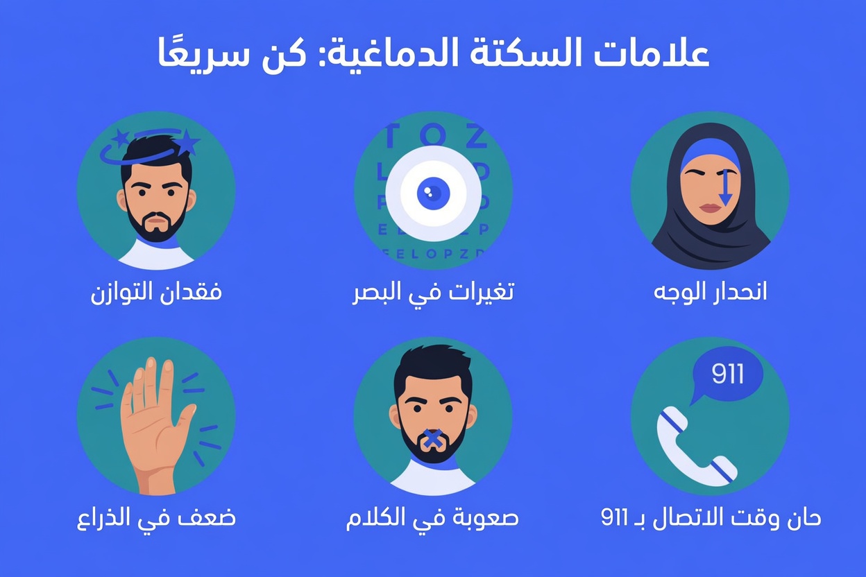 10 علامات مبكرة للسكتة الدماغية يجب على الجميع معرفتها لاتخاذ إجراء سريع