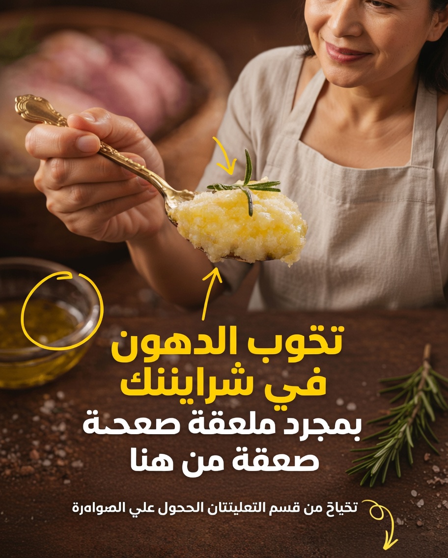 ملعقة صغيرة واحدة فقط من هذا يمكنها مكافحة تراكم الدهون في أوعيتك الدموية