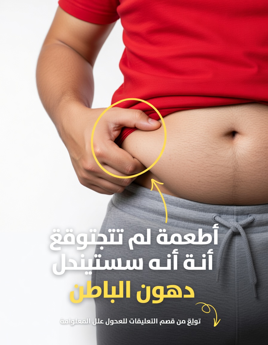 ٨ أطعمة بسيطة تظن أنها عادية لكنها قوية في دعم تقليل دهون البطن – ومعظم الناس يتجاهلون الثامنة تمامًا!