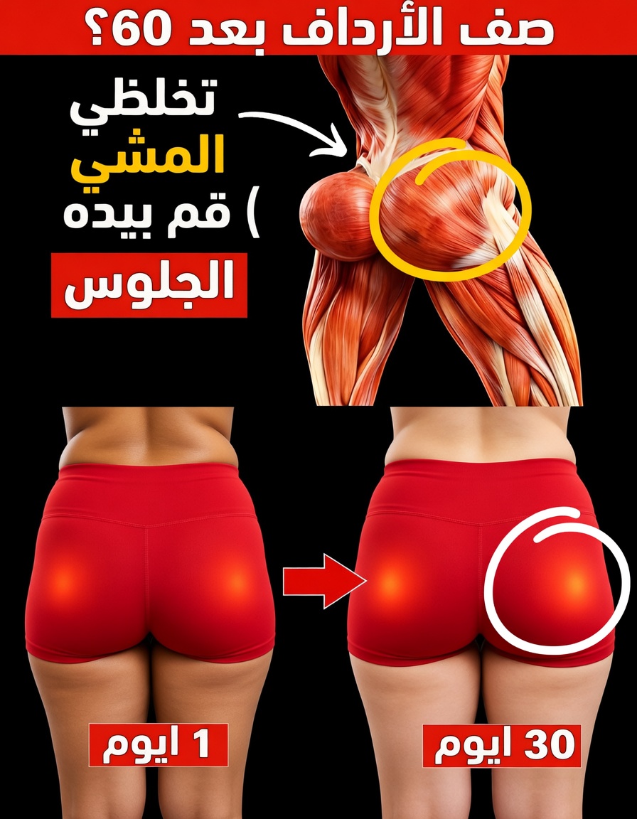 تجاوزت الستين؟ 5 تمارين أساسية لبناء عضلات أرداف أقوى بسرعة – ولماذا قد لا يكون المشي وحده كافيًا