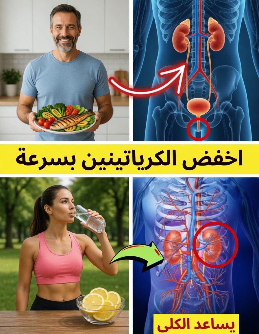 12 نوعًا من الأطعمة الخارقة التي تخفض الكرياتينين بسرعة وتحسّن صحة الكلى – خفض بمقدار 0.5 ملغم/ديسيلتر خلال 14 يومًا