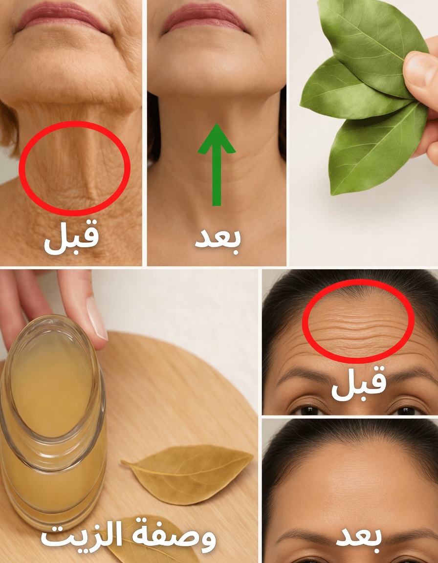 ورق الغار أقوى من البوتوكس بمليون مرة – يمحو كل تجعيدة حتى في سن السبعين