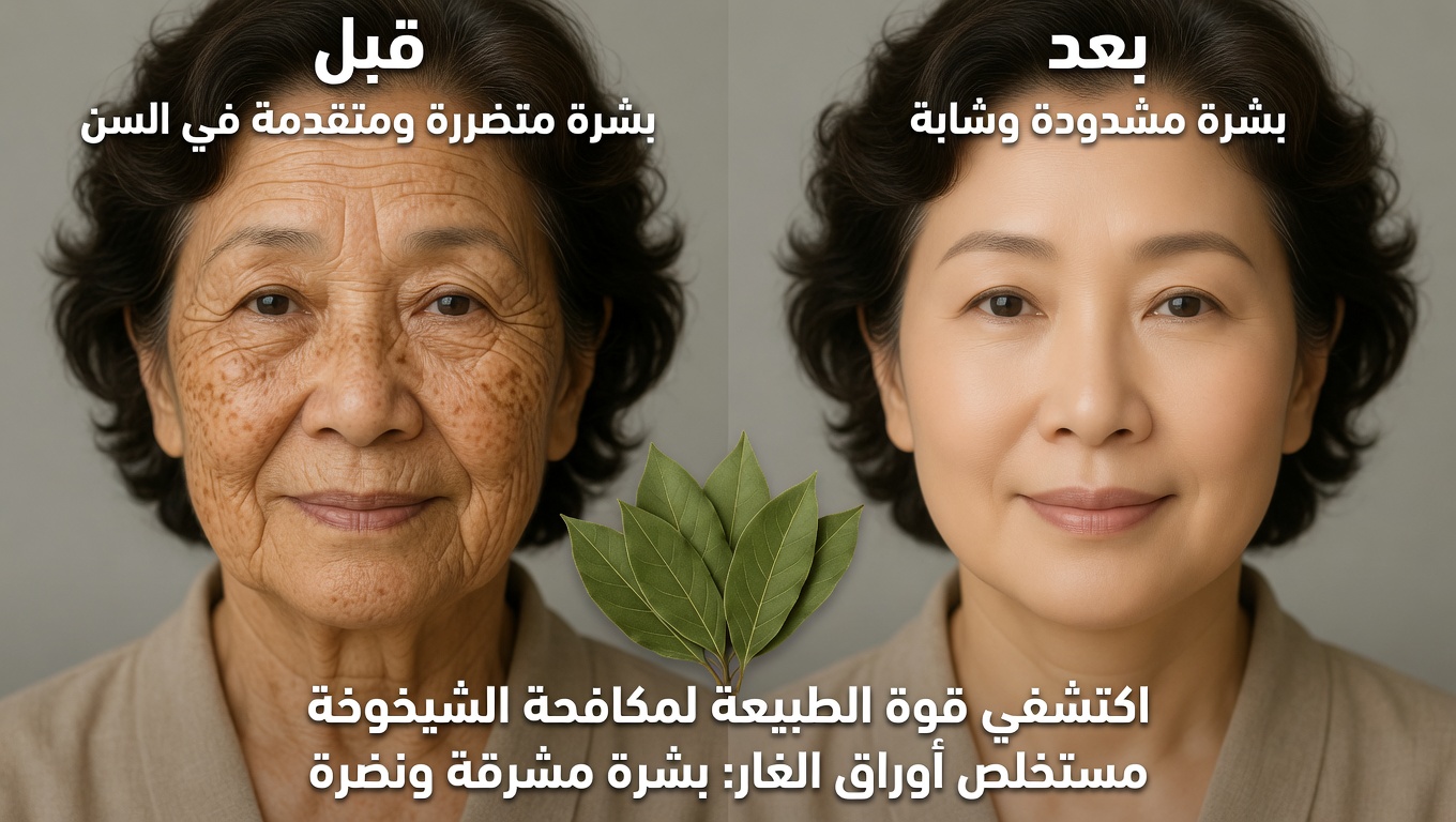 ورق الغار أقوى من البوتوكس بمليون مرة – يمحو كل تجعيدة حتى في سن السبعين
