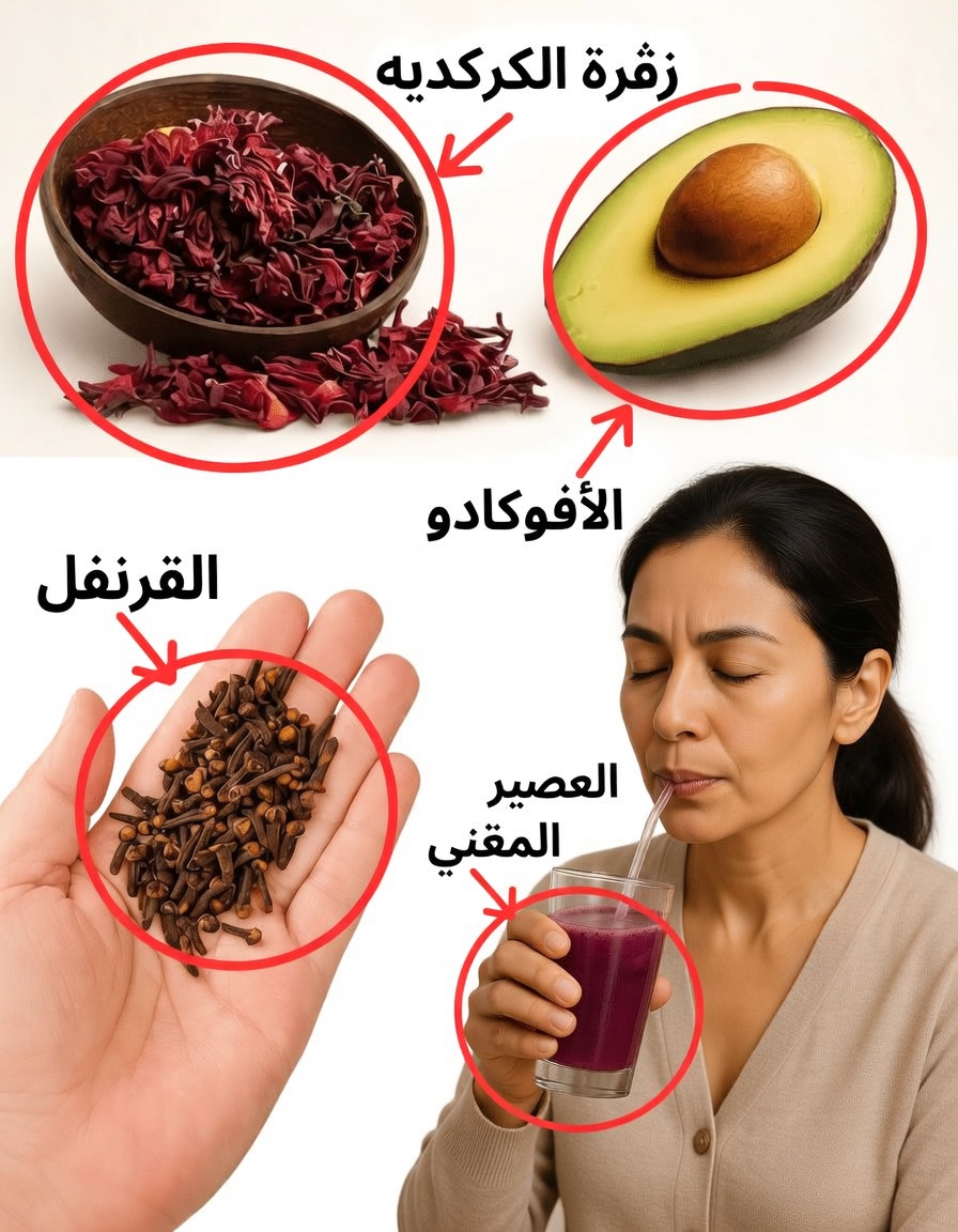 أطباء مذهولون من إكسير بذرة الأفوكادو والكركديه – هل يمكن أن يُحدث ثورة في روتين إزالة السموم اليومي لديك؟