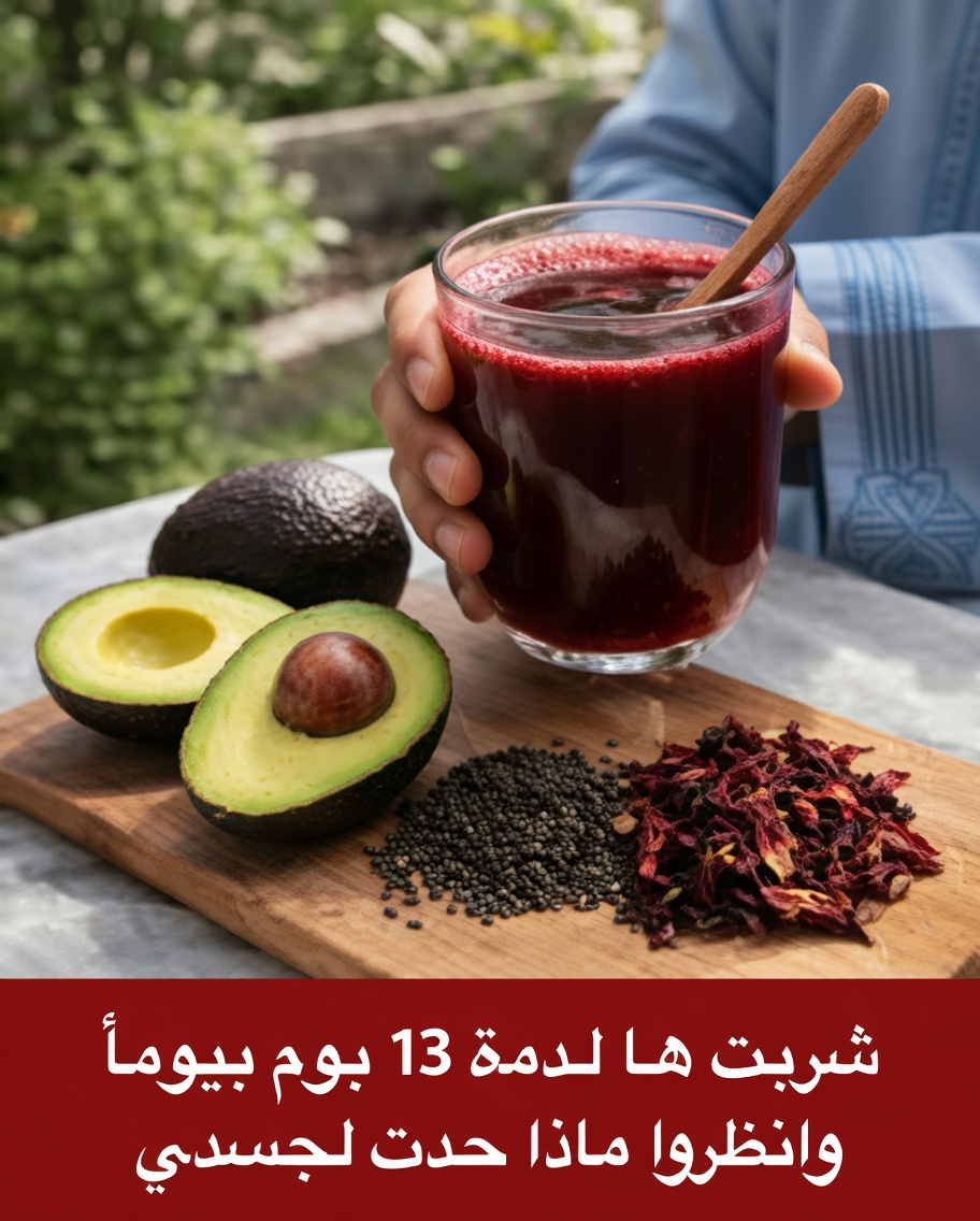 أطباء مذهولون من إكسير بذرة الأفوكادو والكركديه – هل يمكن أن يُحدث ثورة في روتين إزالة السموم اليومي لديك؟