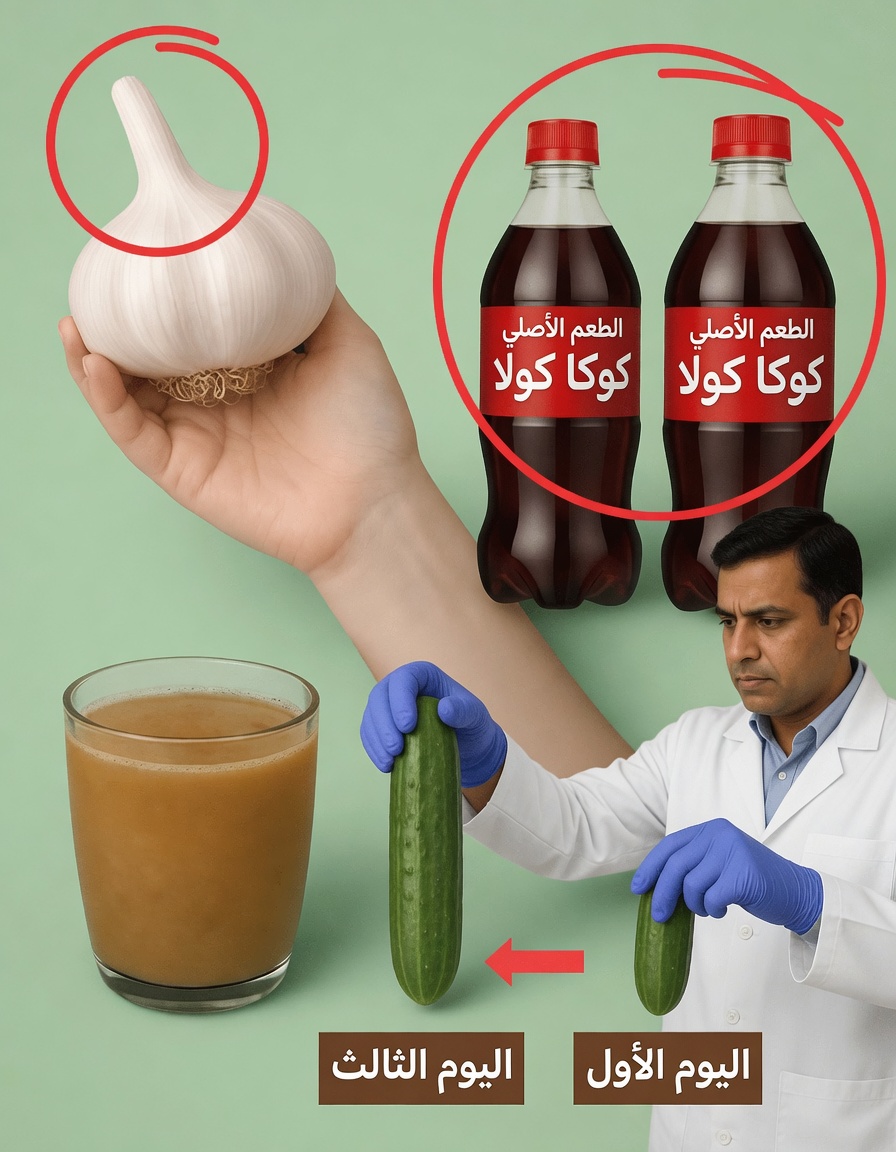 الإكسير العجيب الذي ستتمنى لو جربته من قبل: الثوم وكوكاكولا والعسل