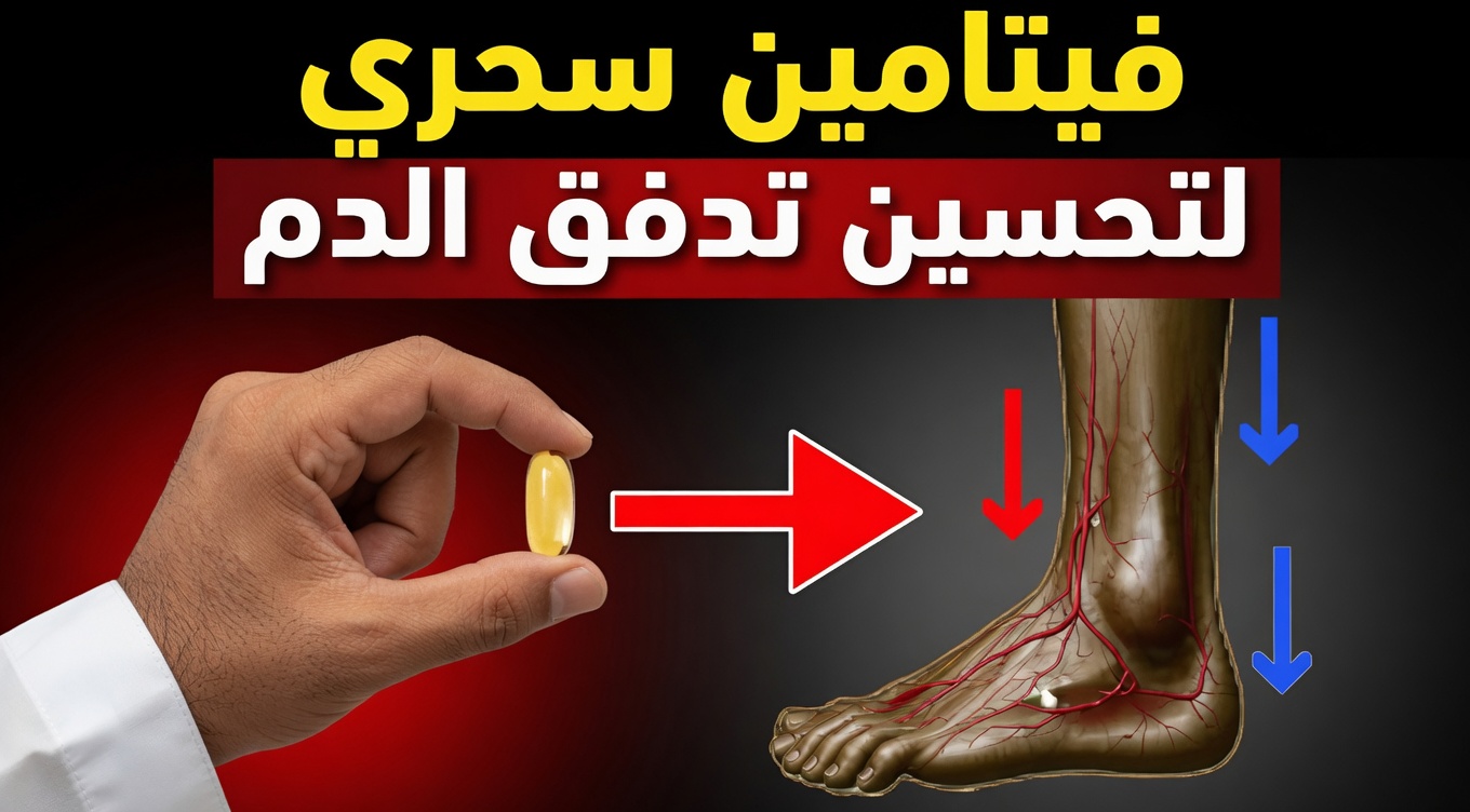 كبار السن: الفيتامين رقم 1 لتحسين الدورة الدموية في الساقين والقدمين بعد سن الخمسين