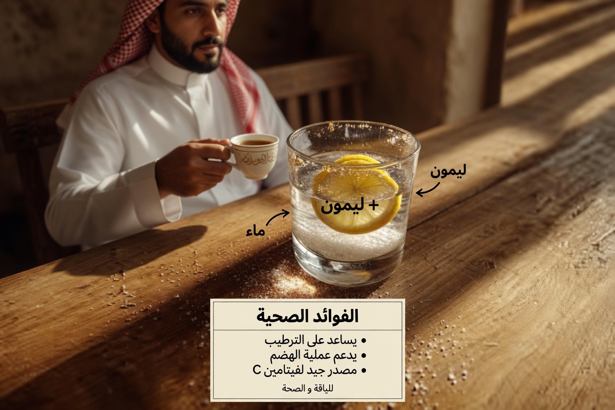 ماء الليمون مع بيكربونات الصوديوم: ماذا يحدث لجسمك عندما تشرب هذا المزيج البسيط من المطبخ