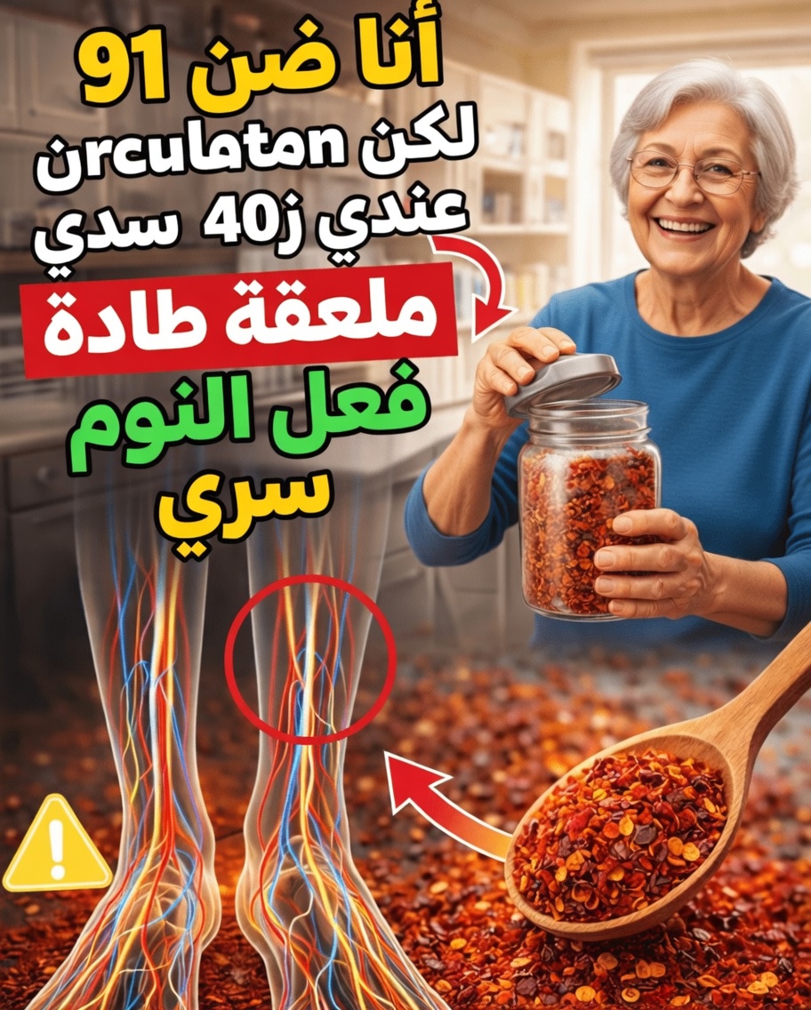 كبار السن، تناولوا هذا قبل النوم لزيادة تدفق الدورة الدموية في الساقين والقدمين خلال 24 ساعة فقط!