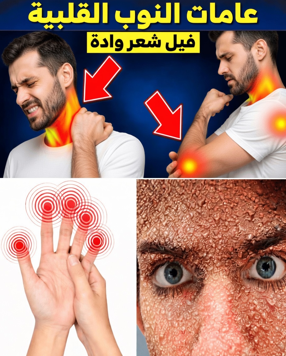 7 علامات تحذيرية خفية قد يرسلها جسمك قبل شهر من الإصابة بنوبة قلبية