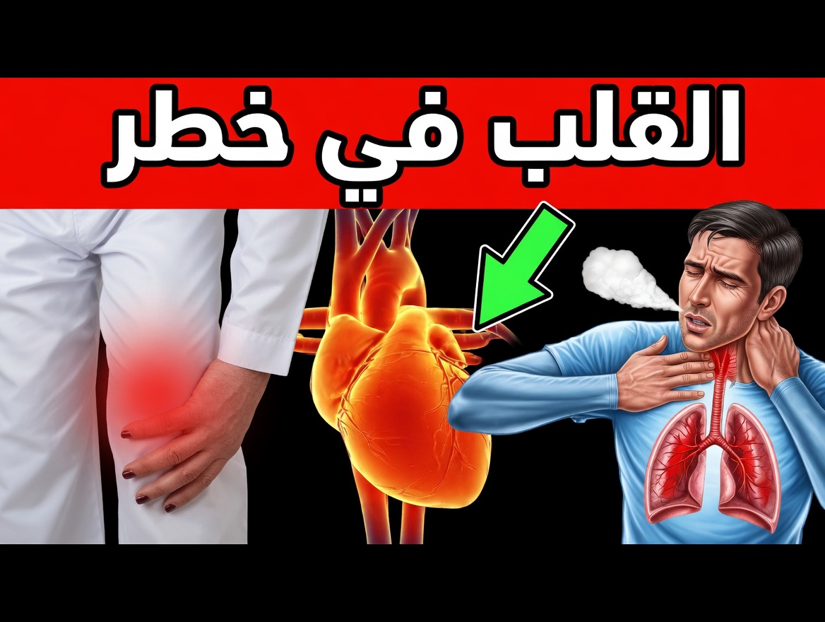 7 علامات تحذيرية خفية قد يرسلها جسمك قبل شهر من الإصابة بنوبة قلبية