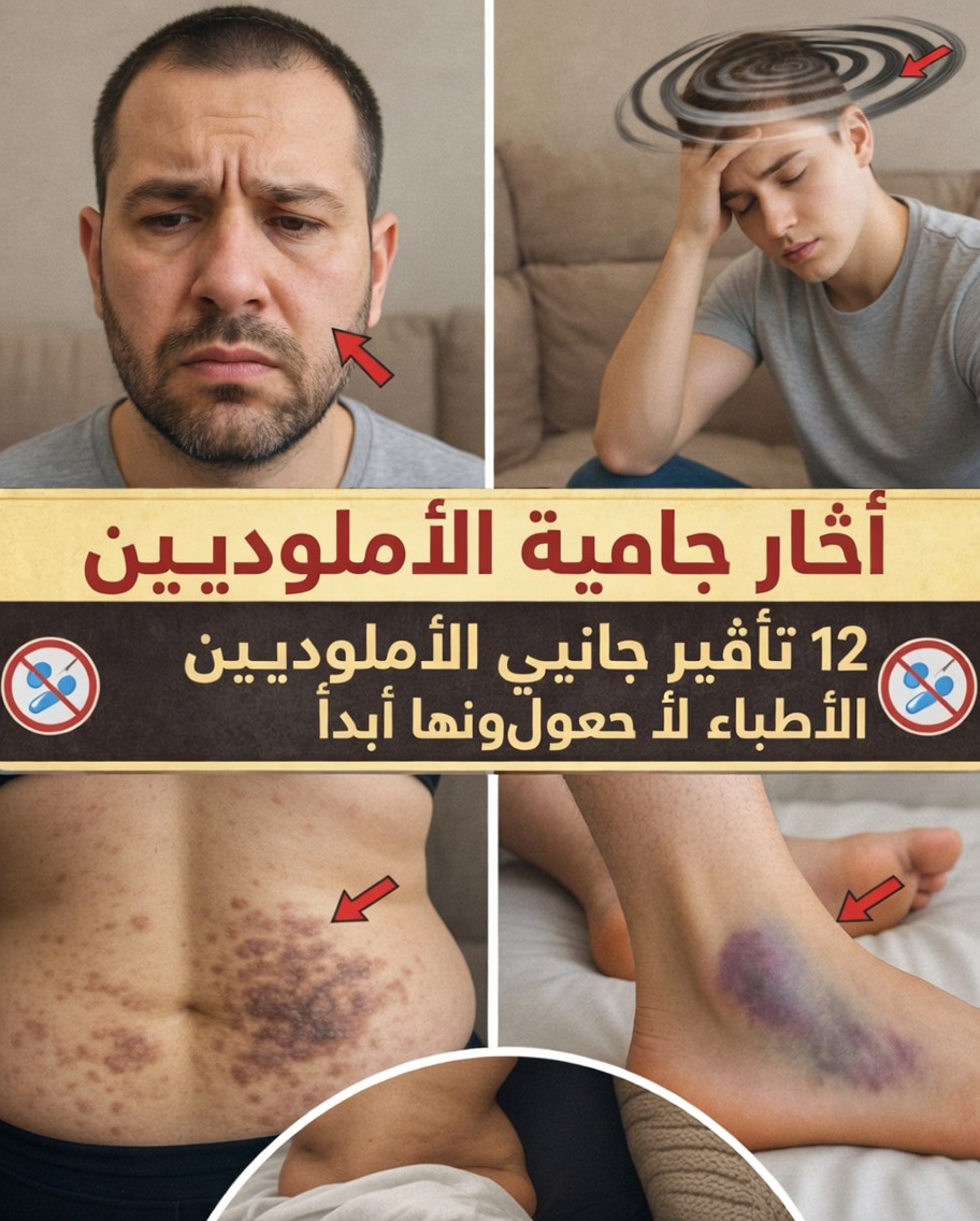 اكتشف 12 من الآثار الجانبية لأملوديبين التي يجب أن تعرفها ونصائح عملية للتعامل معها