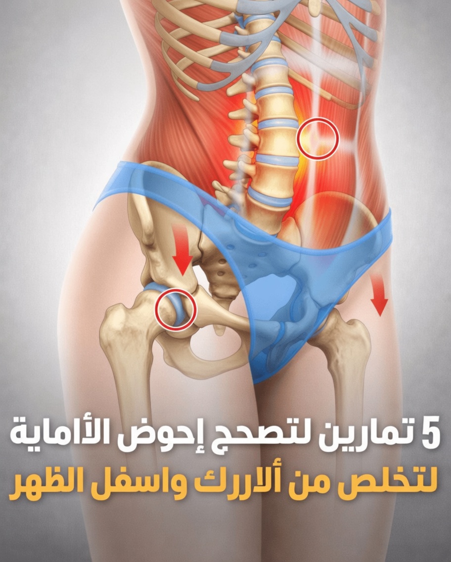 اكتشف 5 تمارين منزلية بسيطة للمساعدة في تحسين وضعية الجسم ومحاذاة الحوض مع ميلان الحوض الأمامي