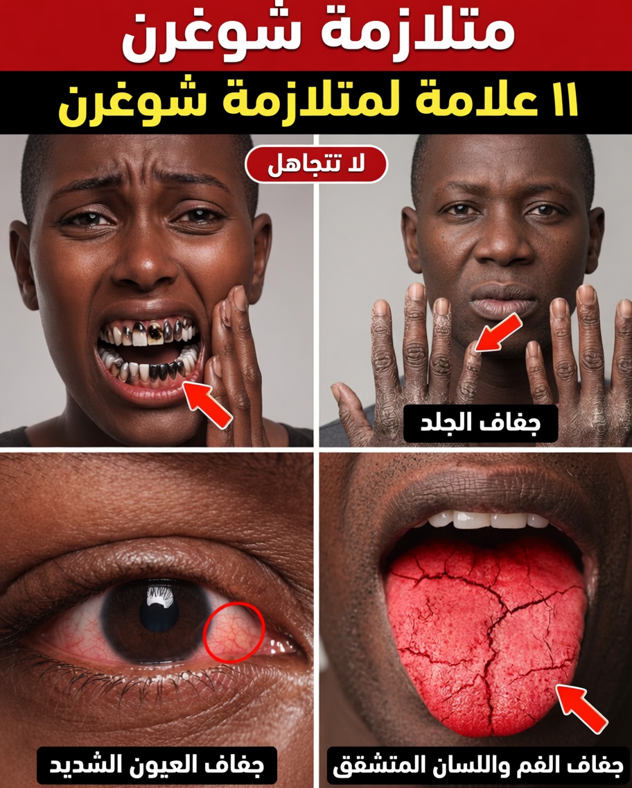 جسدك يصرخ: 8 أعراض لمتلازمة شوغرن عليك معرفتها الآن!