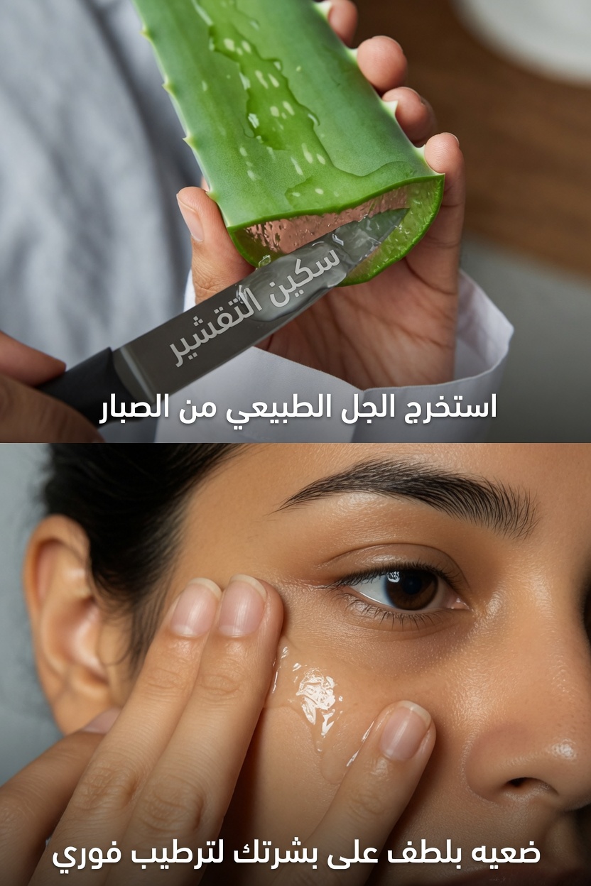 الألوة فيرا لراحة العين اليومية: استكشاف طرق طبيعية لتهدئة الاحمرار والجفاف والتهيج في المنزل