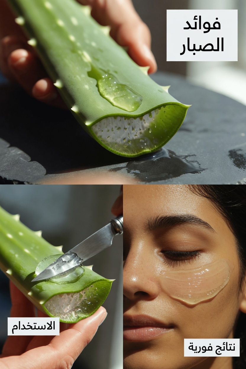 الألوة فيرا لراحة العين اليومية: استكشاف طرق طبيعية لتهدئة الاحمرار والجفاف والتهيج في المنزل