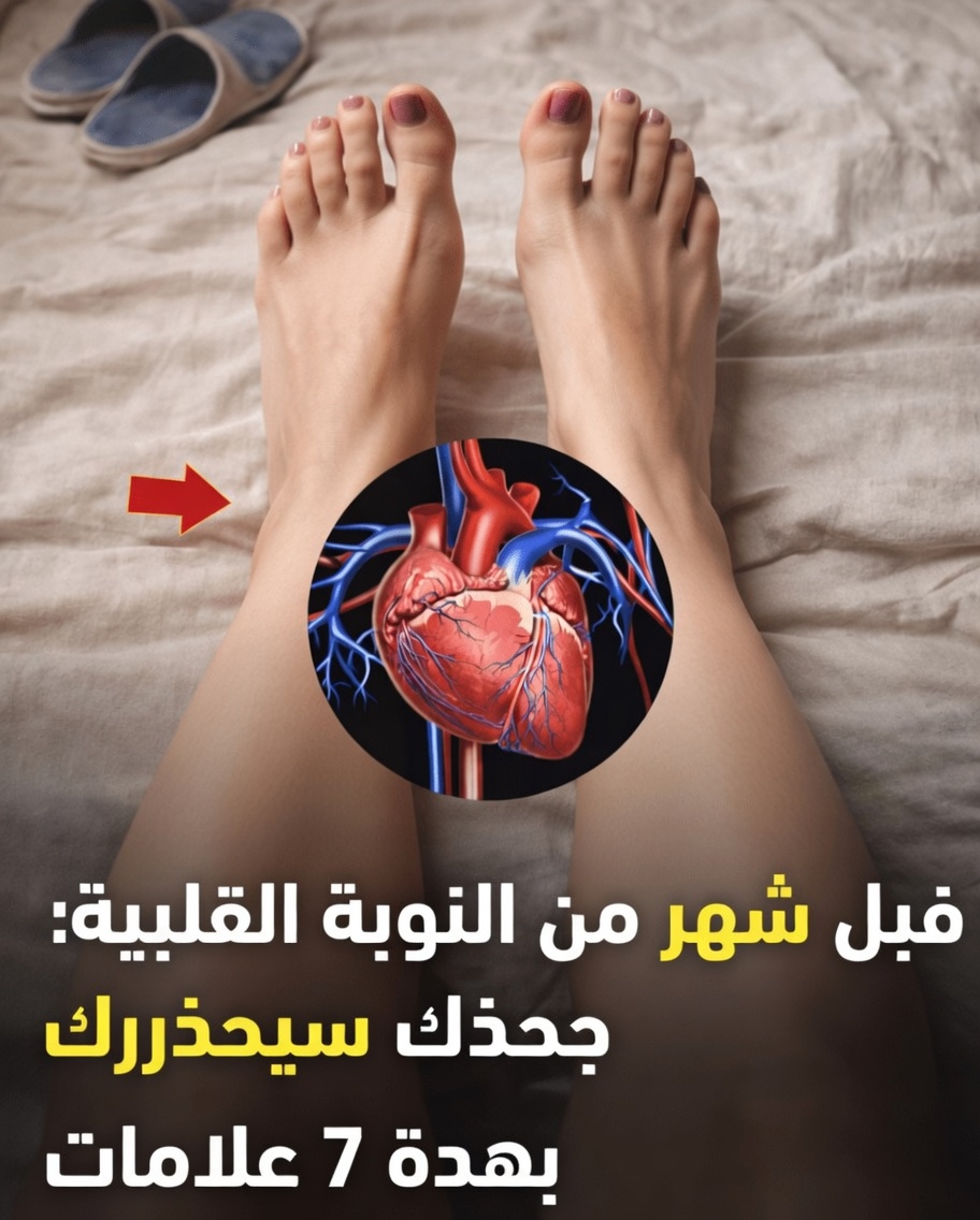 7 علامات تحذيرية محتملة قد يظهرها جسمك قبل شهر من الإصابة بنوبة قلبية – خاصة السادسة منها