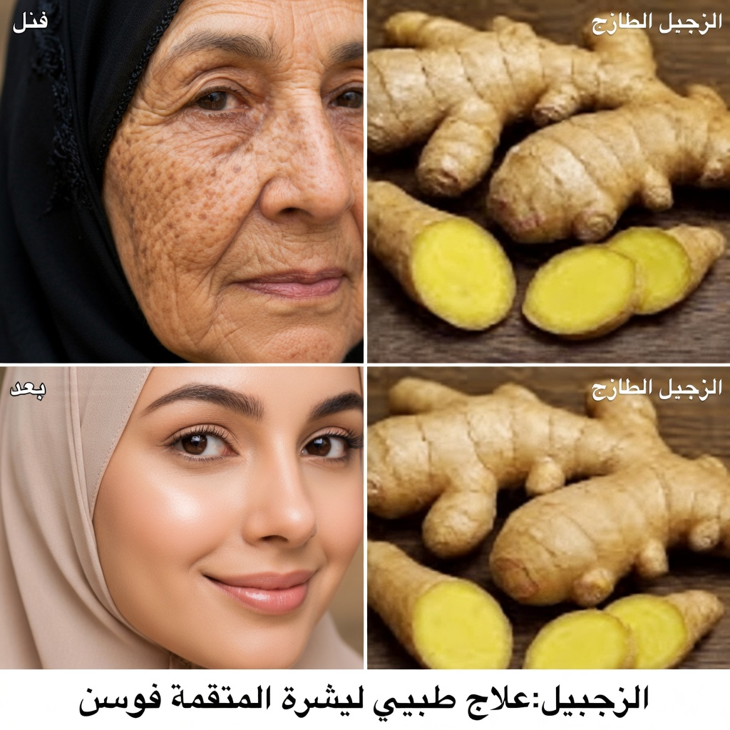 اكتشف سر المطبخ: كيف يمكن للبطاطس والزنجبيل أن يسهما في بشرة أكثر إشراقًا وتجانسًا في اللون