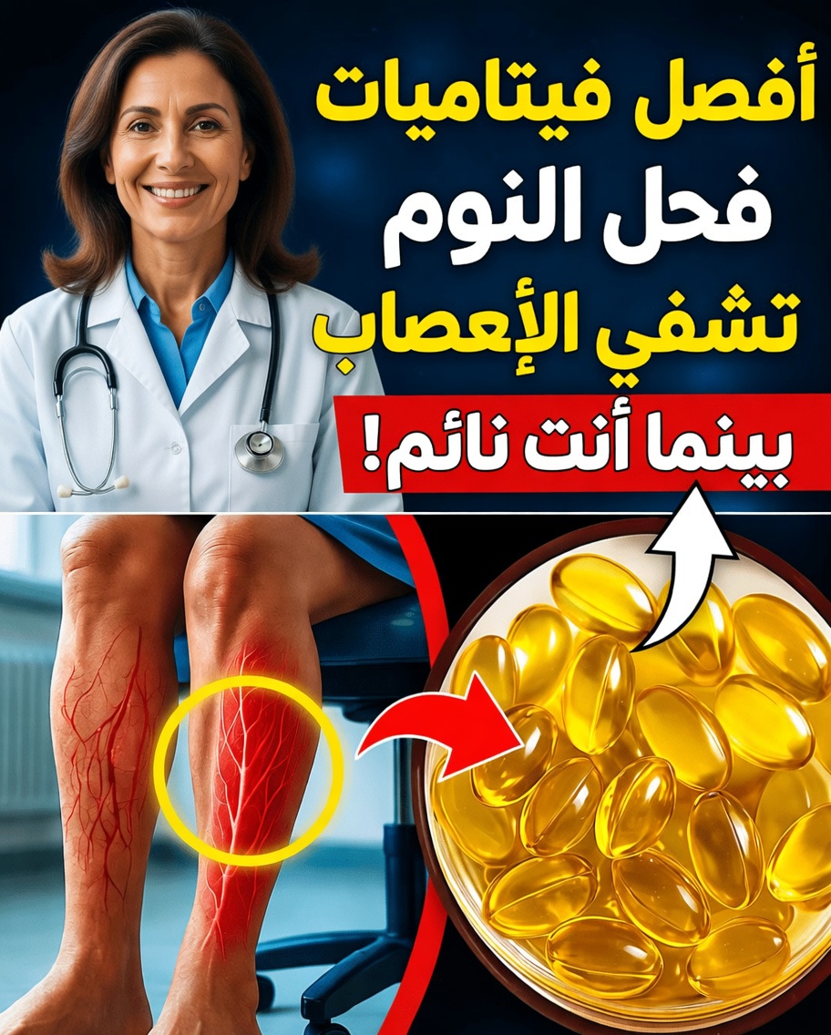 3 فيتامينات قبل النوم يمكن أن تُحوّل قوة الساقين بعد سن الستين