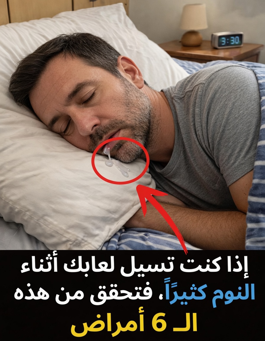 إذا كنت تسيل لعابك كثيرًا أثناء النوم، فتحقَّق من هذه الأمراض الستة