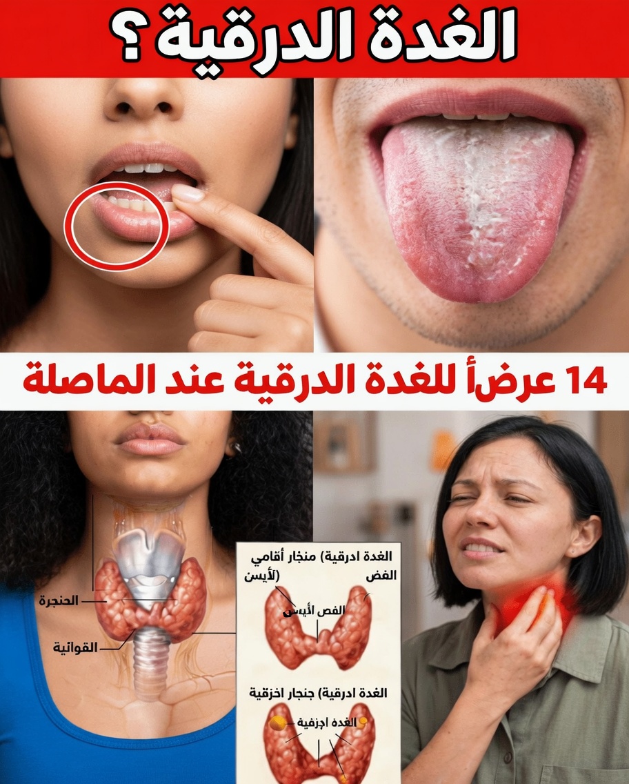 14 أعراض للغدة الدرقية لدى النساء لا يجب تجاهلها مطلقًا