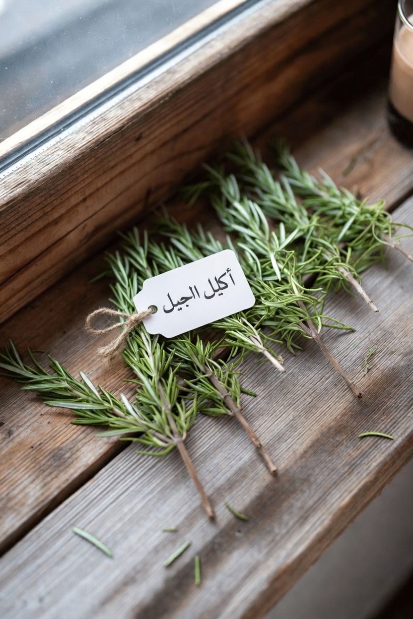 أحرِق عودًا من إكليل الجبل في منزلك: طقس بسيط يمكنه تغيير الأجواء