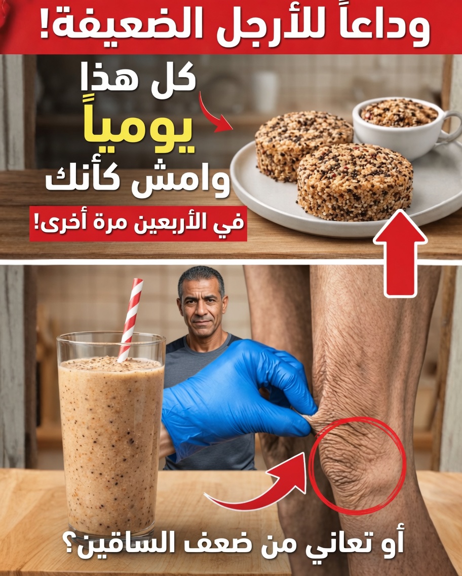 هل تريد ساقين أقوى حتى بعد سن الثمانين؟ تناول هذا كل يوم (نصائح صحية لكبار السن)