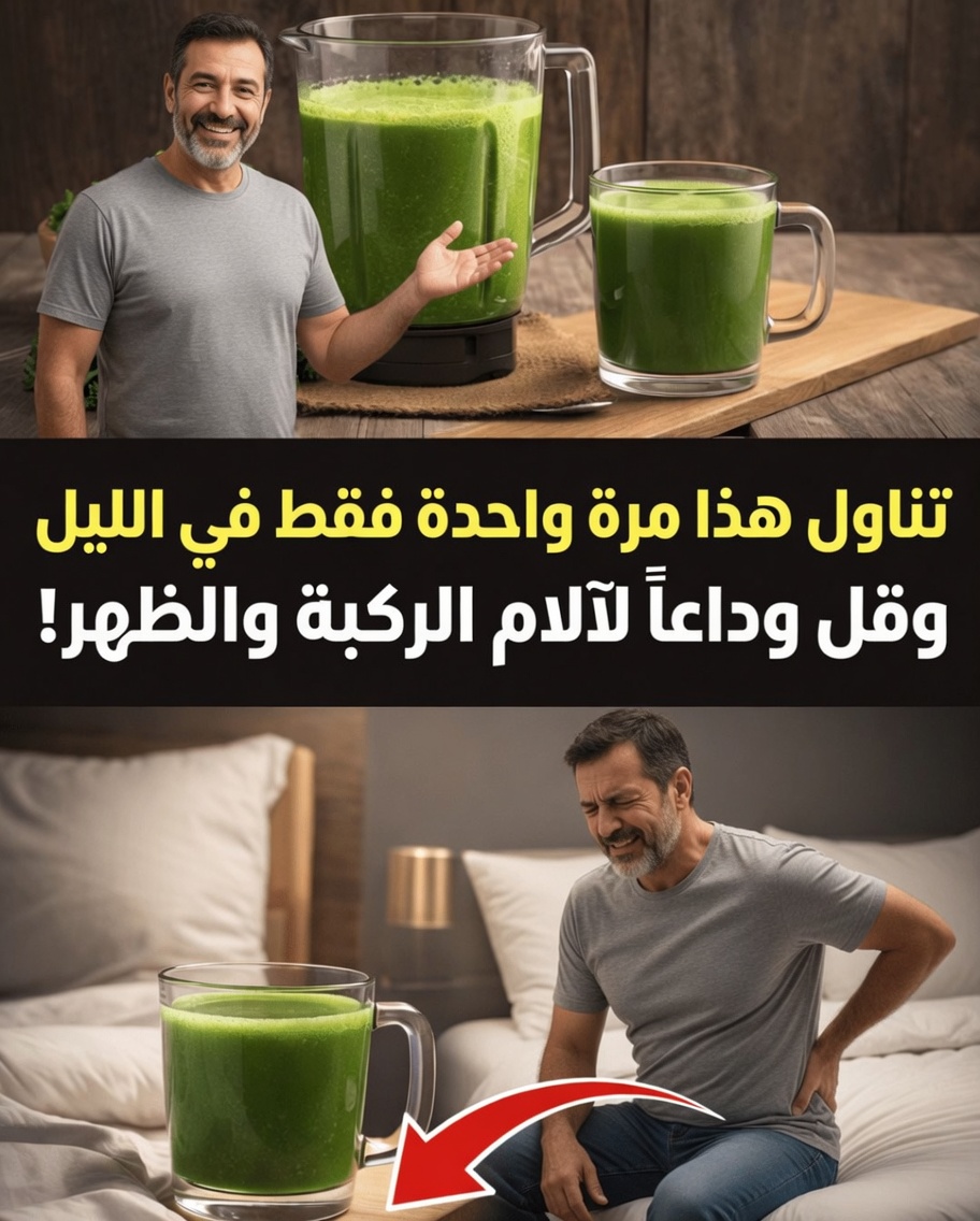 كبار السن، اشربوا كوبًا واحدًا قبل النوم: كيف يمكن لعصير الكرفس والكالي أن يدعم الشعور بالراحة صباحًا