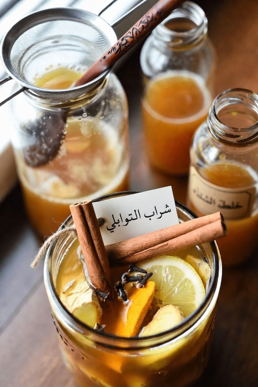 كيفية تحضير جرعات التونيك الشامل فاير سايدر بخل التفاح والتوابل