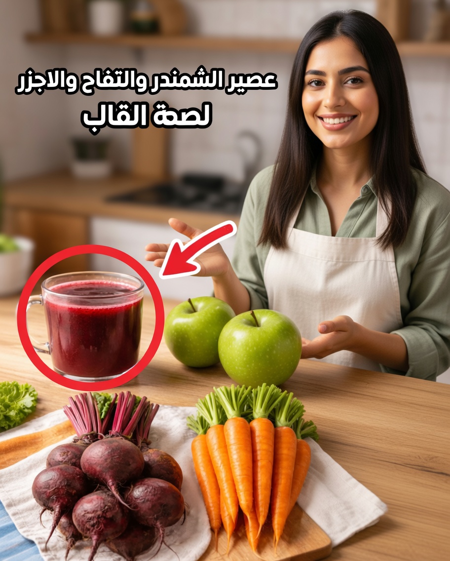 تخلّص من فقر الدم، واستعد بصرك، ونظّف الكبد الدهني بهذا العصير اللذيذ المحضّر من هذه المكوّنات الطبيعية الثلاثة