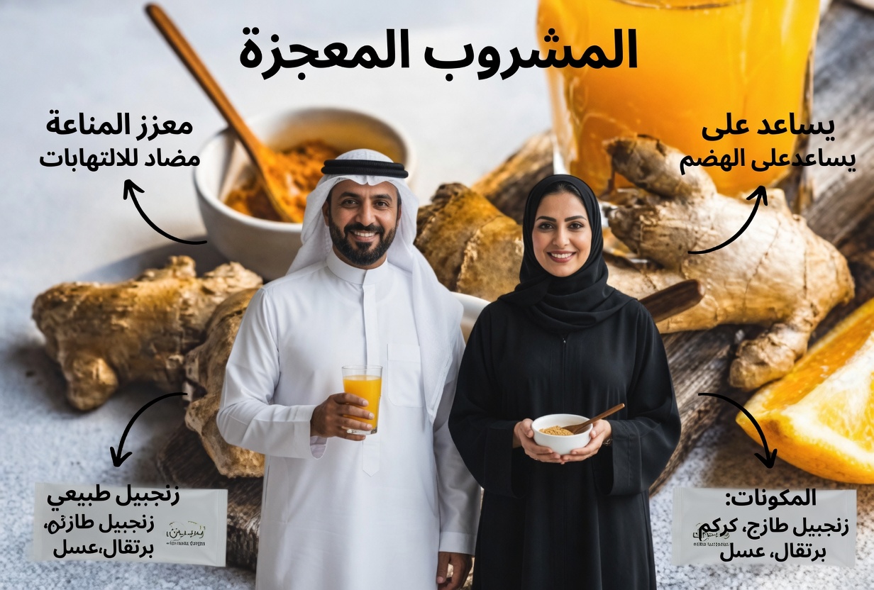 كيف يمكن لمشروب يومي من الزنجبيل والليمون والجزر أن يساعد في دعم الهضم الصحي ووظائف الكبد