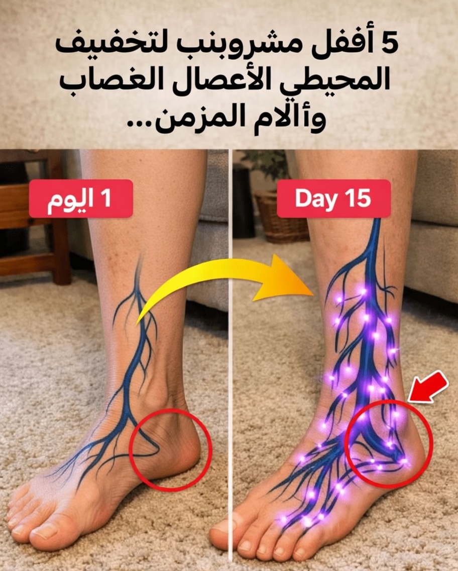 أفضل 5 مشروبات للاعتلال العصبي المحيطي وتخفيف الألم المزمن