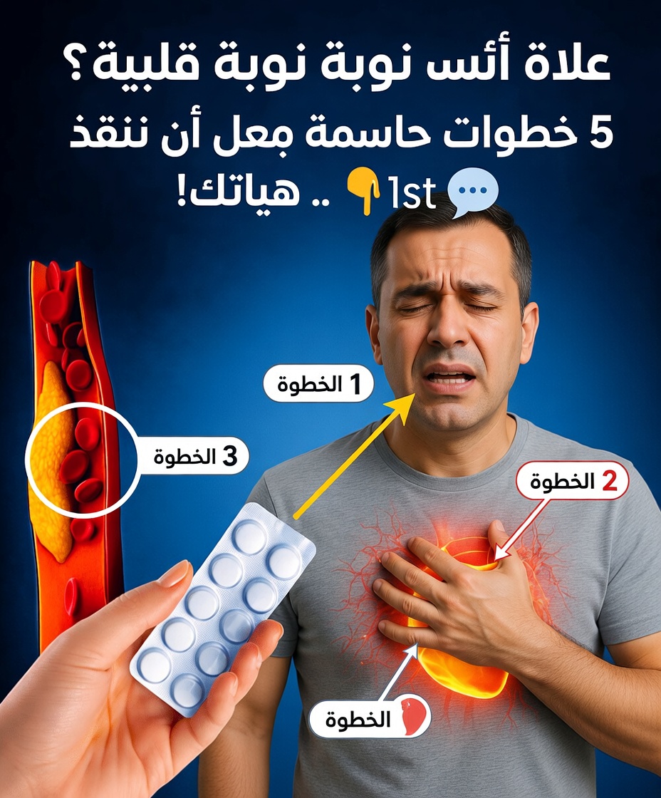 ماذا تفعل إذا أصبت بنوبة قلبية وأنت وحدك: 5 خطوات أساسية يجب اتخاذها فورًا