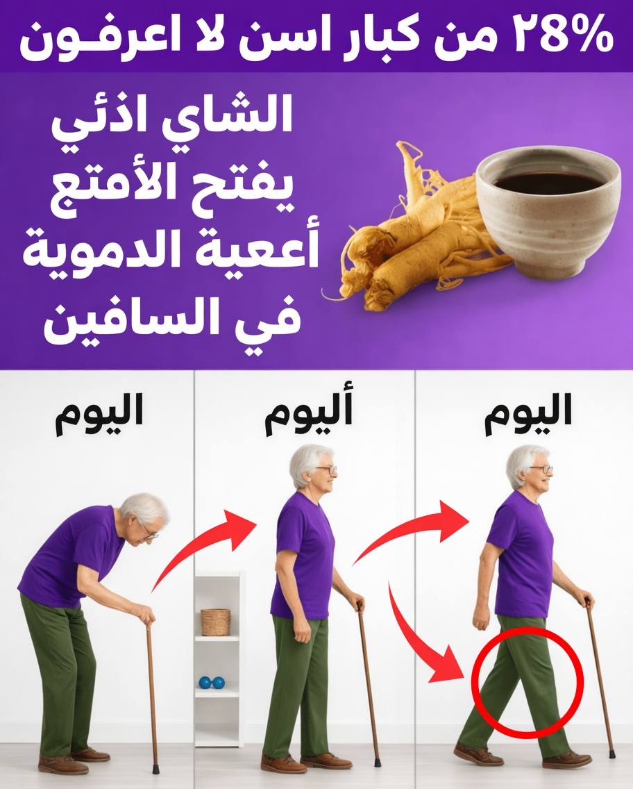 كبار السن فوق 60 مذهولون من هذا: 3 أنواع من الشاي قد تعيد قوة العضلات بسرعة